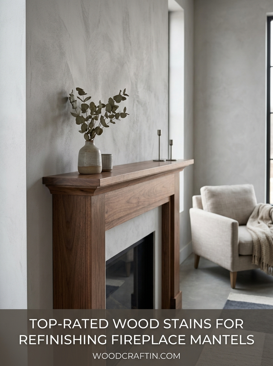 Top-Rated Wood Stains for Refinishing Fireplace Mantels