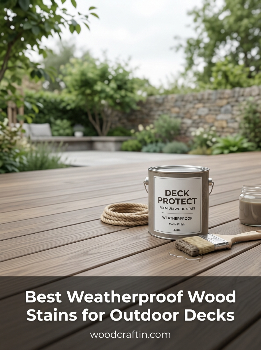 Best Weatherproof Wood Stains for Outdoor Decks
