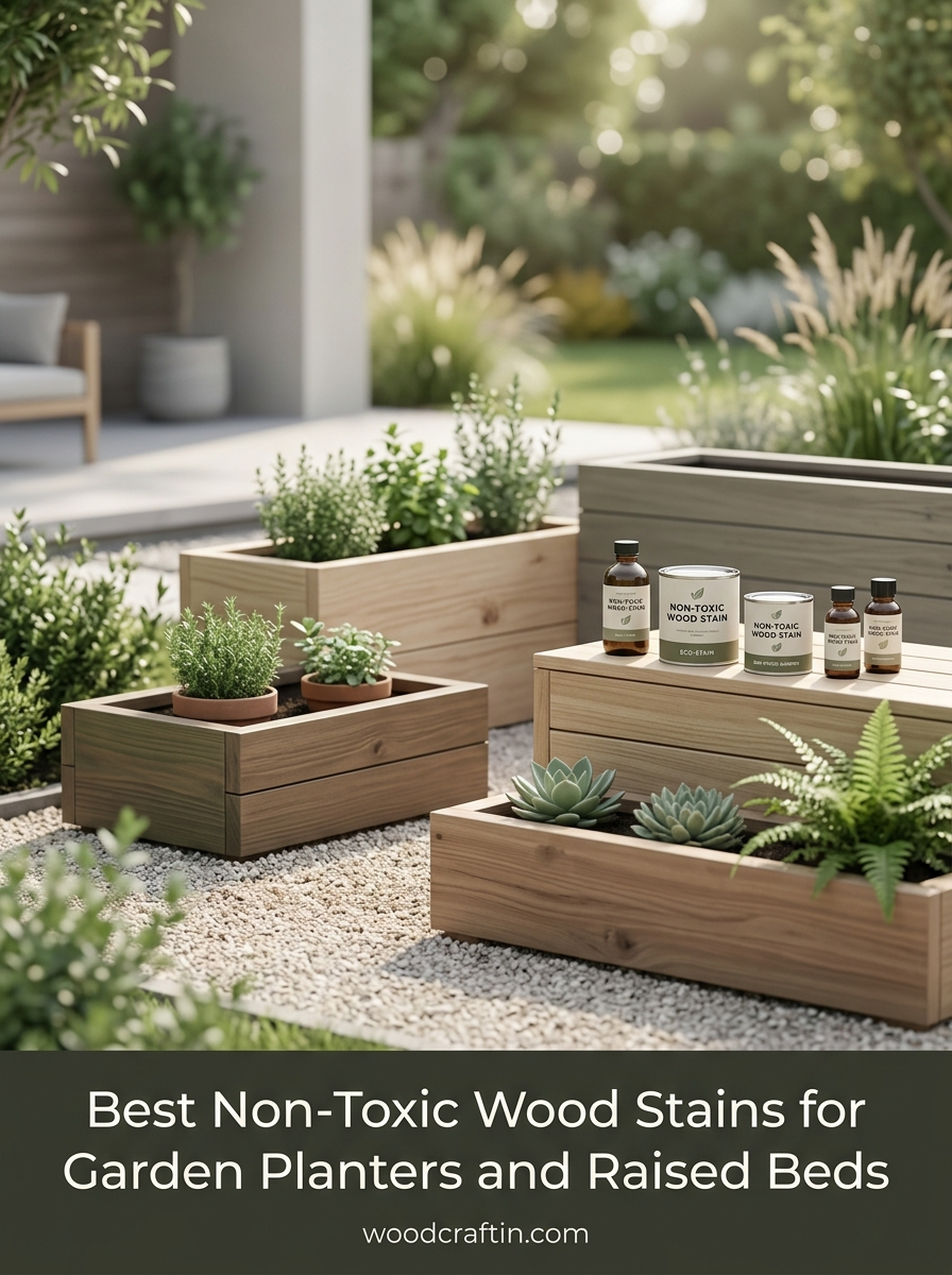Best Non-Toxic Wood Stains for Garden Planters and Raised Beds