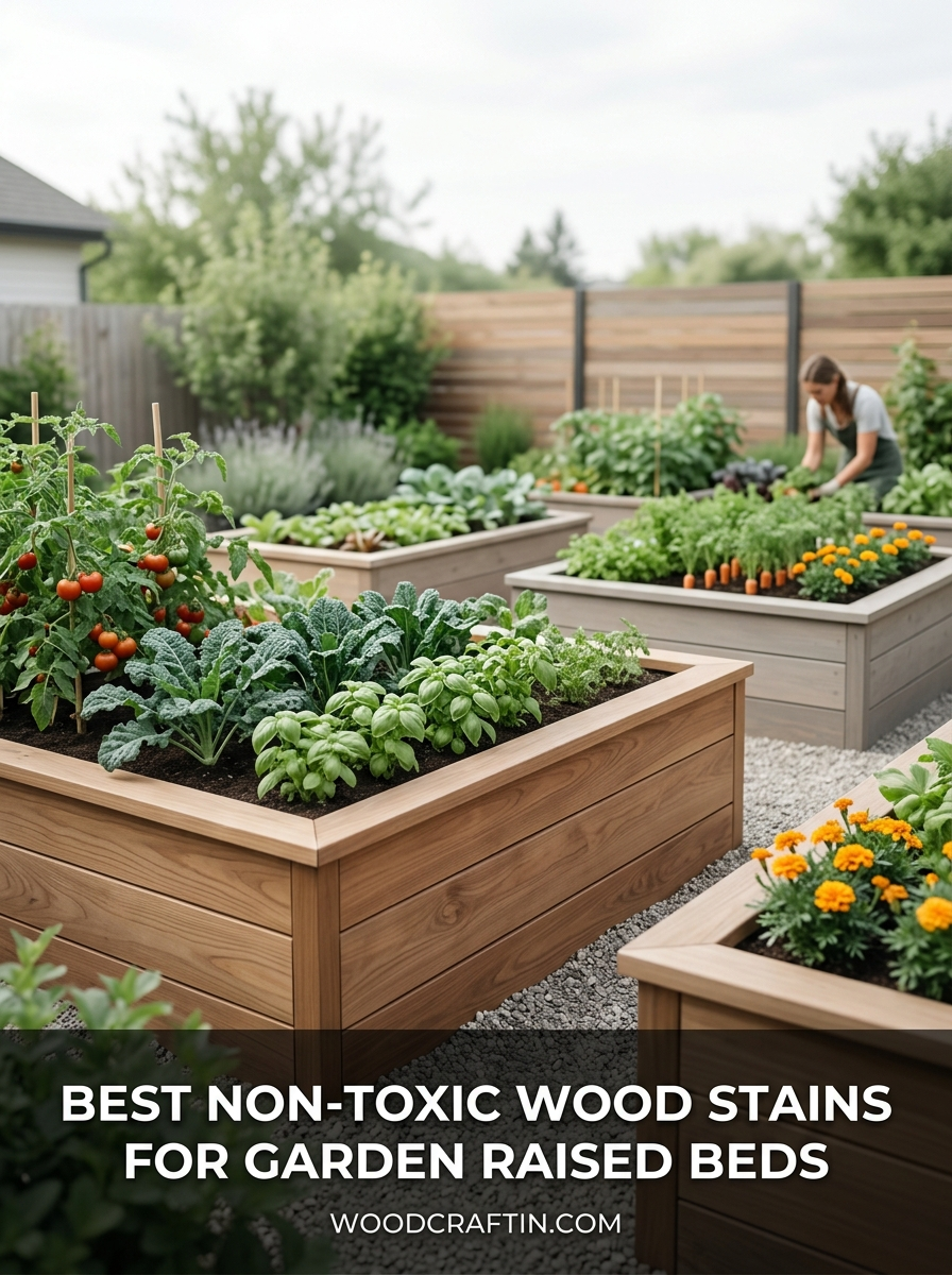 Best Non-Toxic Wood Stains for Garden Raised Beds