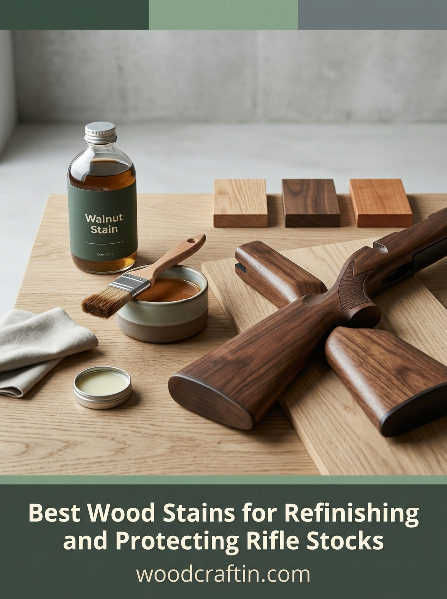 Best Wood Stains for Refinishing and Protecting Rifle Stocks