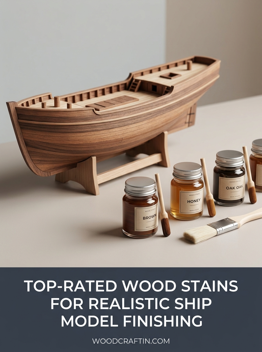 Top-Rated Wood Stains for Realistic Ship Model Finishing