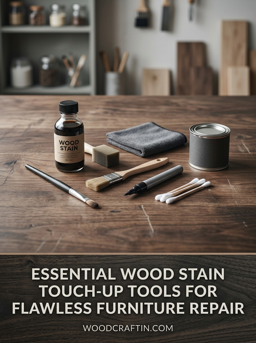 Essential Wood Stain Touch-Up Tools for Flawless Furniture Repair