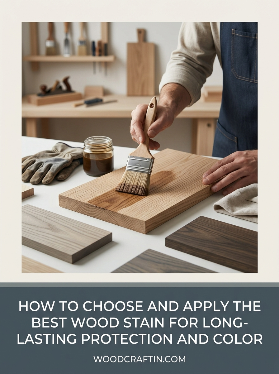 How to Choose and Apply the Best Wood Stain for Long-Lasting Protection and Color
