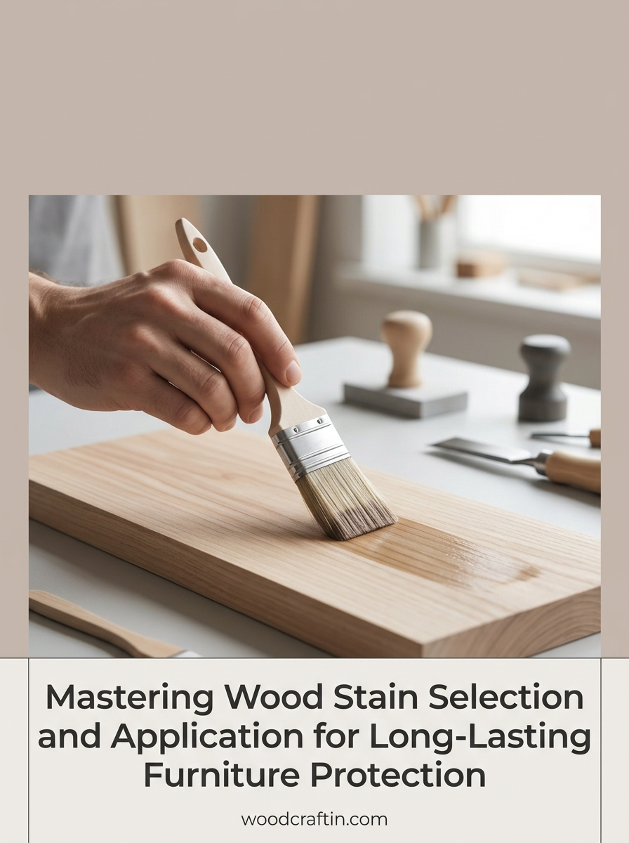 Mastering Wood Stain Selection and Application for Long-Lasting Furniture Protection