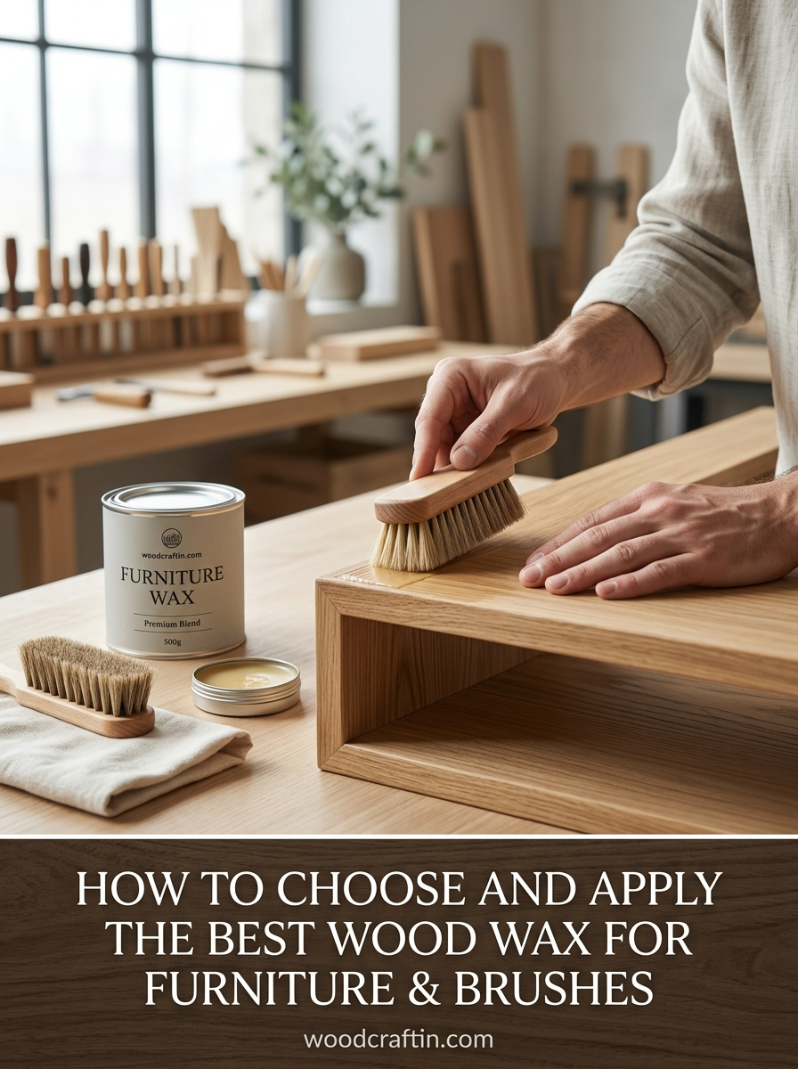 How to Choose and Apply the Best Wood Wax for Furniture Brushes