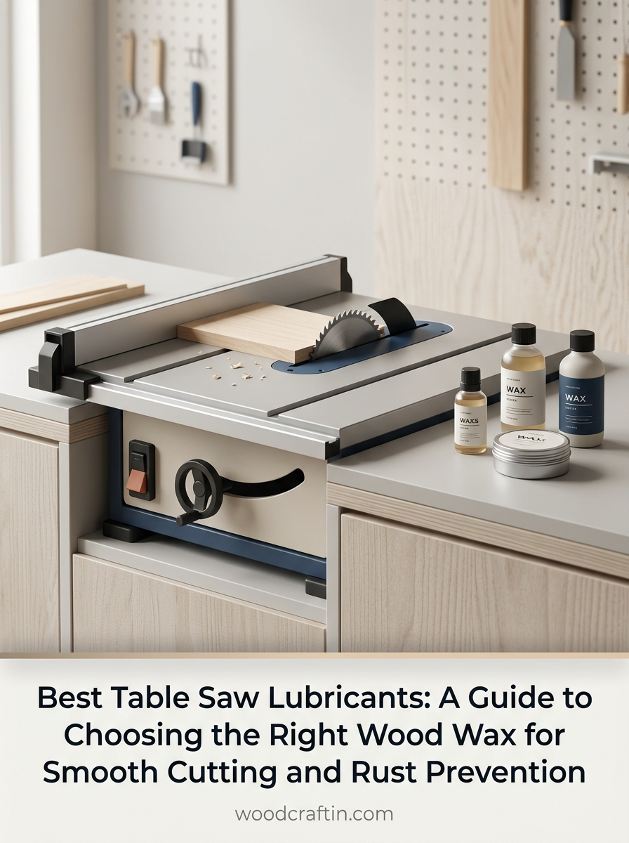 Best Table Saw Lubricants: A Guide to Choosing the Right Wood Wax for Smooth Cutting and Rust Prevention