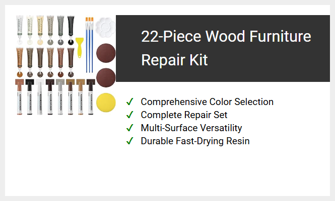 22-Piece Wood Furniture Repair Kit