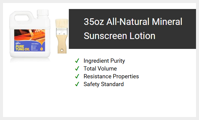 35oz All-Natural Mineral Sunscreen Lotion