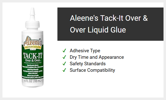 Aleene's Tack-It Over & Over Liquid Glue