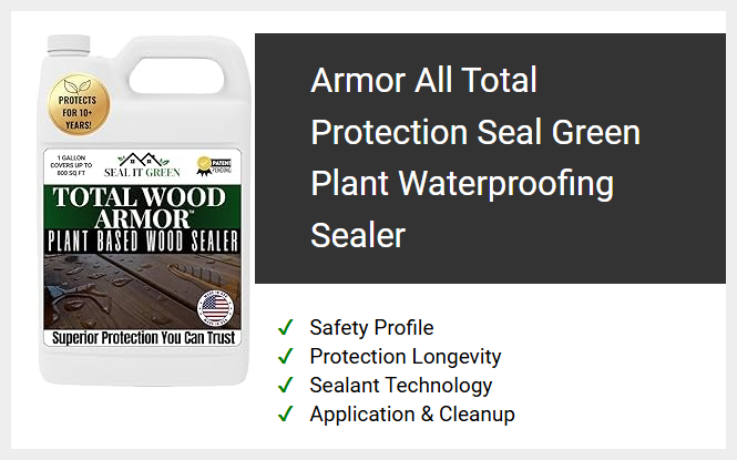 Armor All Total Protection Seal Green Plant Waterproofing Sealer