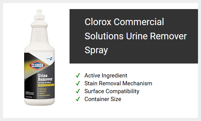 Clorox Commercial Solutions Urine Remover Spray
