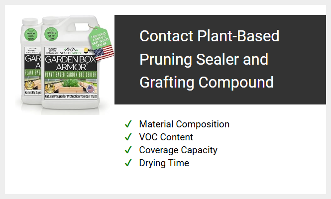 Contact Plant-Based Pruning Sealer and Grafting Compound