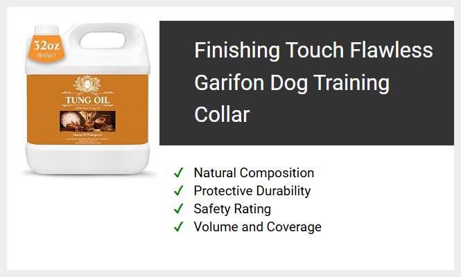 Finishing Touch Flawless Garifon Dog Training Collar