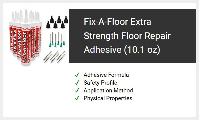 Fix-A-Floor Extra Strength Floor Repair Adhesive (10.1 oz)