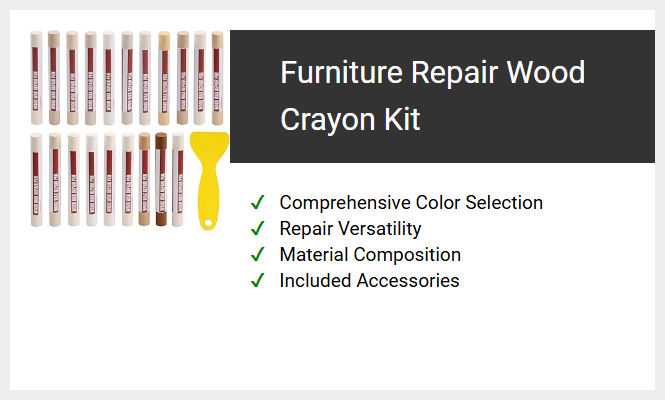 Furniture Repair Wood Crayon Kit