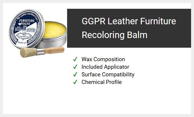 GGPR Leather Furniture Recoloring Balm