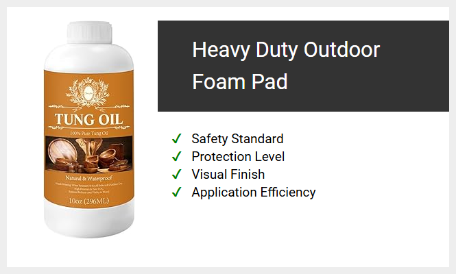 Heavy Duty Outdoor Foam Pad