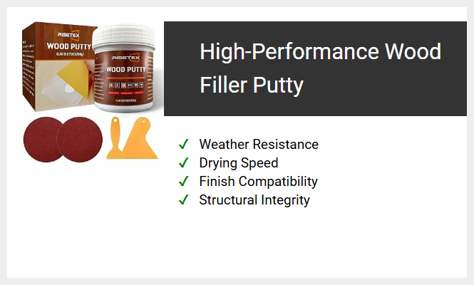 High-Performance Wood Filler Putty