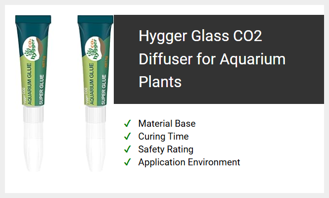 Hygger Glass CO2 Diffuser for Aquarium Plants