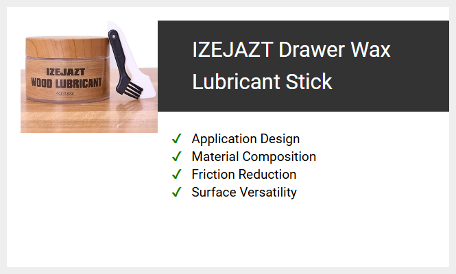 IZEJAZT Drawer Wax Lubricant Stick