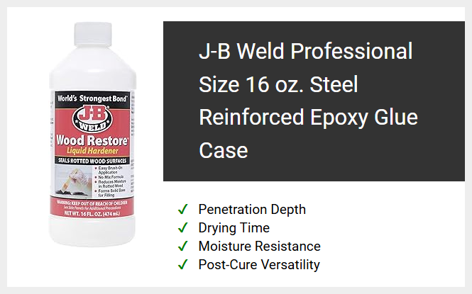 J-B Weld Professional Size 16 oz. Steel Reinforced Epoxy Glue Case