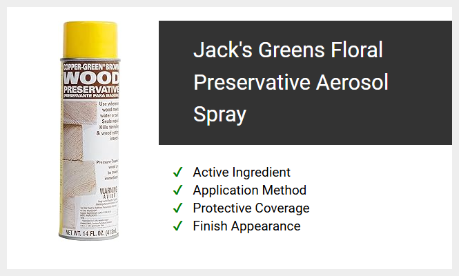 Jack's Greens Floral Preservative Aerosol Spray
