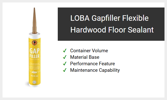 LOBA Gapfiller Flexible Hardwood Floor Sealant