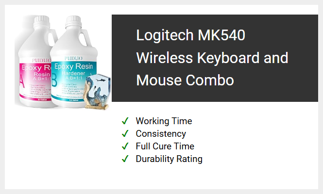 Logitech MK540 Wireless Keyboard and Mouse Combo