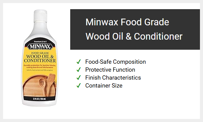 Minwax Food Grade Wood Oil & Conditioner