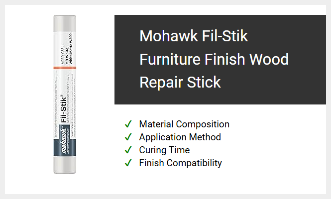 Mohawk Fil-Stik Furniture Finish Wood Repair Stick