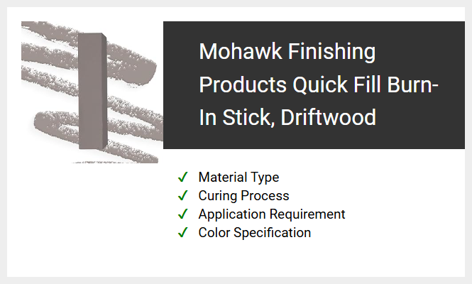 Mohawk Finishing Products Quick Fill Burn-In Stick, Driftwood