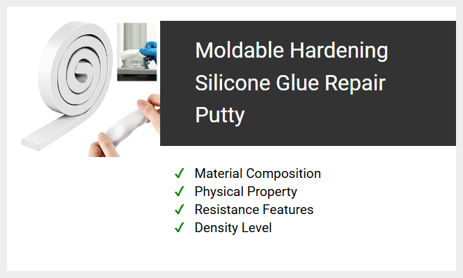 Moldable Hardening Silicone Glue Repair Putty