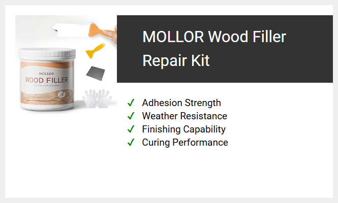 MOLLOR Wood Filler Repair Kit