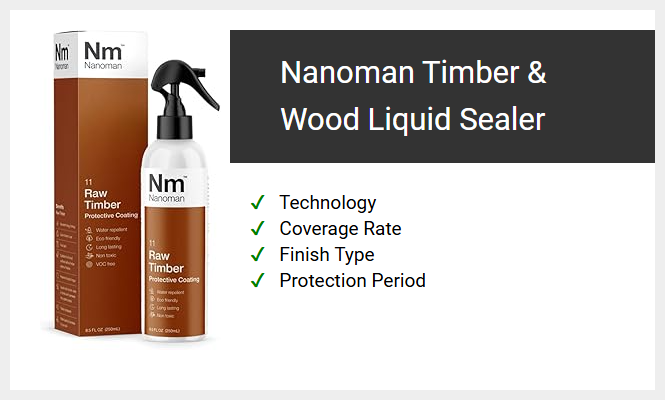 Nanoman Timber & Wood Liquid Sealer