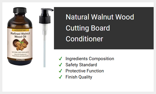 Natural Walnut Wood Cutting Board Conditioner