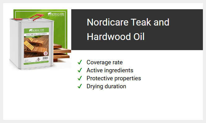 Nordicare Teak and Hardwood Oil