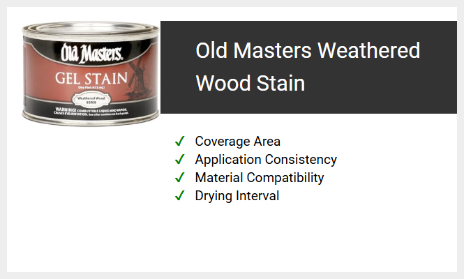 Old Masters Weathered Wood Stain
