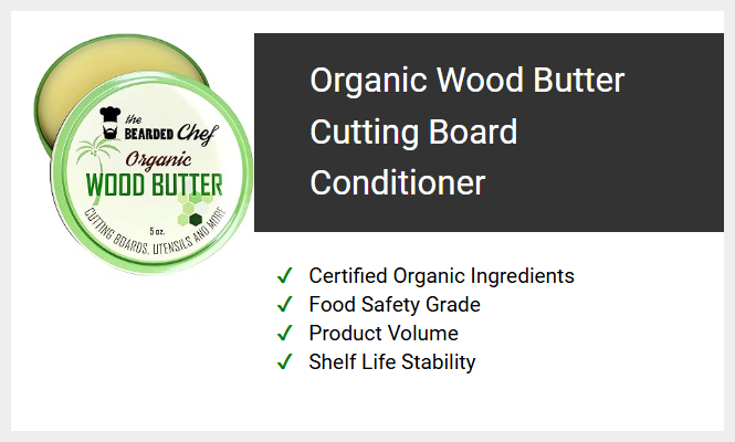 Organic Wood Butter Cutting Board Conditioner