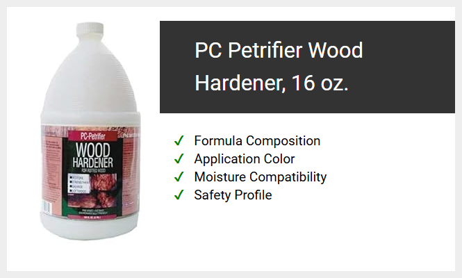 PC Petrifier Wood Hardener, 16 oz.