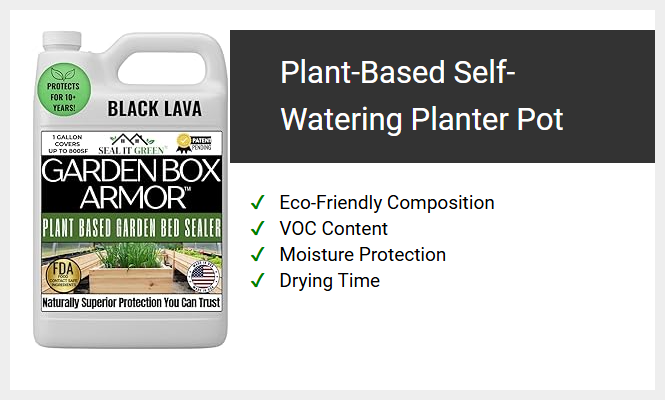 Plant-Based Self-Watering Planter Pot