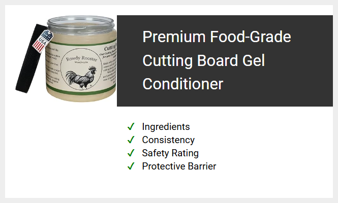 Premium Food-Grade Cutting Board Gel Conditioner