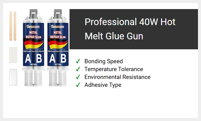 Professional 40W Hot Melt Glue Gun