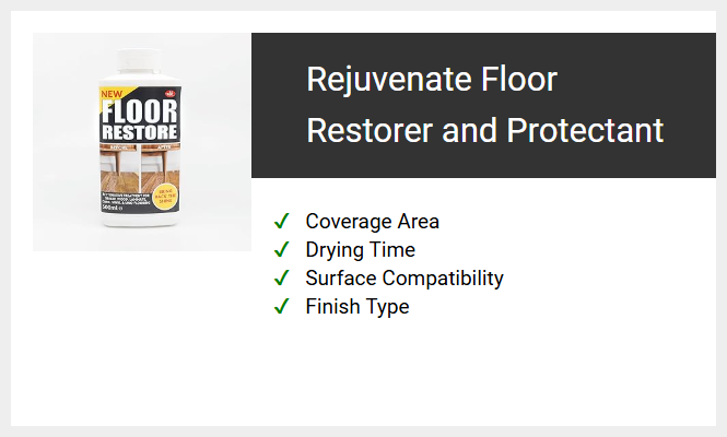 Rejuvenate Floor Restorer and Protectant