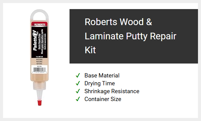 Roberts Wood & Laminate Putty Repair Kit