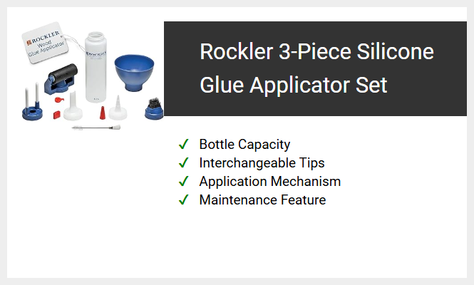 Rockler 3-Piece Silicone Glue Applicator Set
