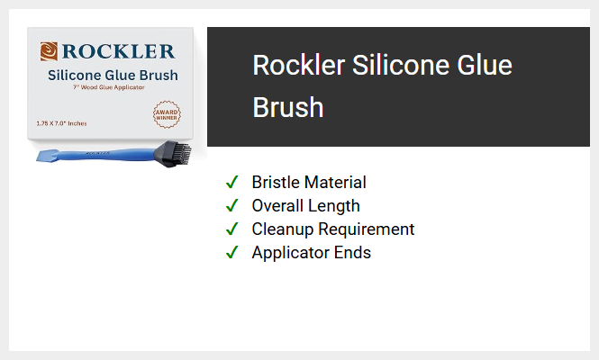 Rockler Silicone Glue Brush