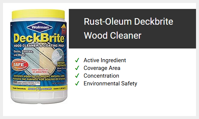 Rust-Oleum Deckbrite Wood Cleaner