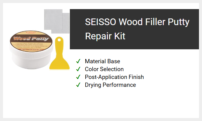 SEISSO Wood Filler Putty Repair Kit