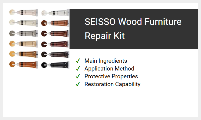 SEISSO Wood Furniture Repair Kit